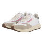 Scarpe U.S. Polo sneaker running Seneka003A in ecopelle scamosciata/tessuto white DS26UP09
