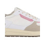 Scarpe U.S. Polo sneaker running Seneka003A in ecopelle scamosciata/tessuto white DS26UP09