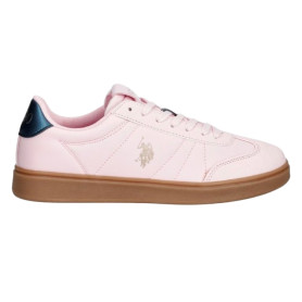 Sneaker U.S. POLO donna Marlyn001 in ecopelle light pink DS26UP05