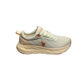 Scarpe US Polo Donna sneaker Draft002 light beige DS26UP06