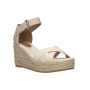 Scarpe donna US Polo sandalo zeppa Alyssa025 tc 85 light beige DS26UP02
