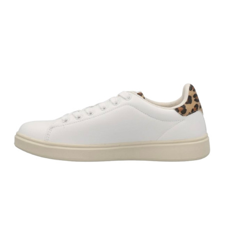 Sneaker U.S. POLO donna Marlyn001 in ecopelle white/leopard DS26UP15