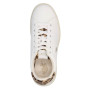 Sneaker U.S. POLO donna Marlyn001 in ecopelle white/leopard DS26UP15