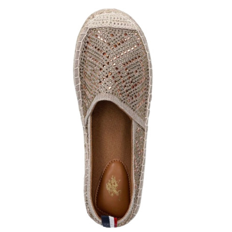 Scarpe donna US Polo espadrillas Ibiza001 beige DS26UP07
