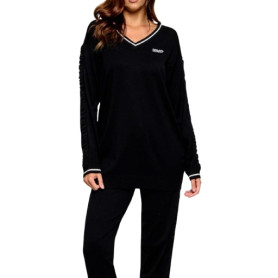 Maglione donna Liu Jo nero/bianco E27LJ08 TF6260 MS49I A3521