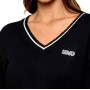 Maglione donna Liu Jo nero/bianco E27LJ08 TF6260 MS49I A3521