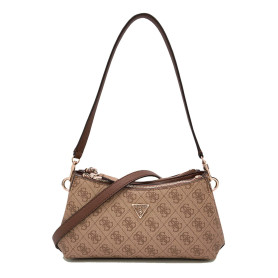 Borsa Guess tracolla Noelle II mini shoulder xbody latte logo brown B27GU07 BG967273