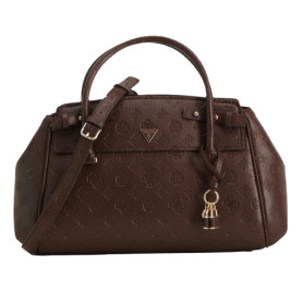 Borsa a mano/ tracolla Diana chocolate logo B27GU22 PD972706
