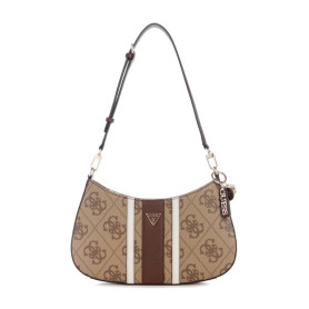 Borsa donna Guess Noelle II latte logo/brown B27GU27 SS967218