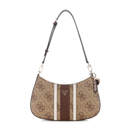 Borsa donna Guess Noelle II latte logo/brown B27GU27 SS967218