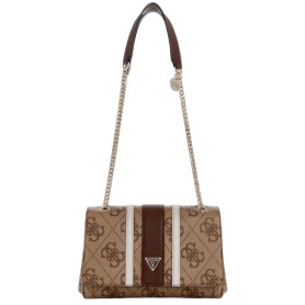 Borsa donna Guess Noelle II latte multilogo/brown B27GU29 SS967221