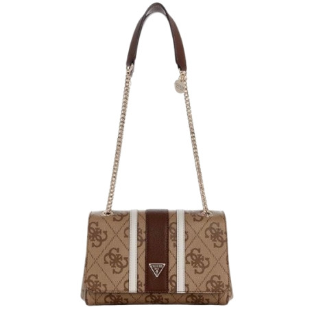 Borsa donna Guess Noelle II latte multilogo/brown B27GU29 SS967221