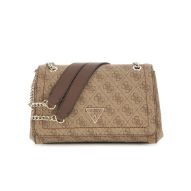Borsa donna Guess Noelle II latte/ brown multilogo B27GU30 BG967221