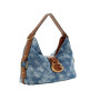 Borsa donna Guess a mano/spalla Camden denim logo B27GU33 DB930818