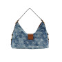 Borsa donna Guess a mano/spalla Camden denim logo B27GU33 DB930818