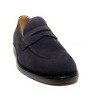 Scarpe uomo mocassino Guess Driftkin in pelle scamosciata blue U27GU03 FMTDRISUE14