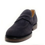 Scarpe uomo mocassino Guess Driftkin in pelle scamosciata blue U27GU03 FMTDRISUE14