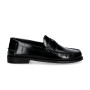 Scarpe uomo mocassino Guess in pelle Rossio nero U27GU04 FMPROSLEA14