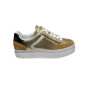 Scarpe donna sneaker Guess Gilax2 platino D27GU09 FLTGX2PEL12