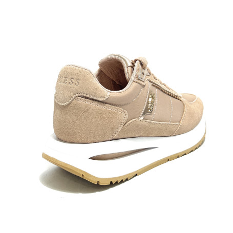 Scarpe donna sneaker Guess Energy5 nude D27GU11 FLTEG5LEA12