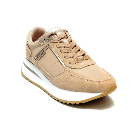 Scarpe donna sneaker Guess Energy5 nude D27GU11 FLTEG5LEA12