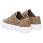 Scarpe donna sneaker Guess Jelexa10 in ecopelle milk logo D27GU12 FLTJ10FAL12