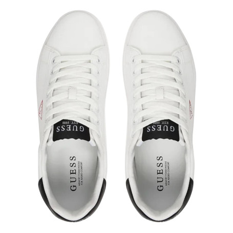 Scarpe uomo Guess sneaker Yukern white U27GU08 FMJYUKELE12