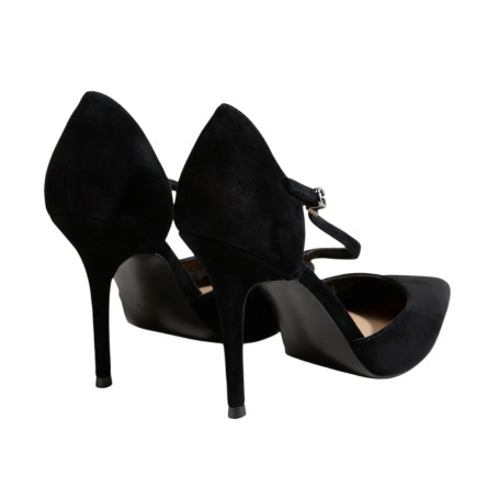 Décolleté donna Guess in pelle scamosciata Napiper TC 100 black D27GU15 FLTNAPSUE08