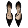 Décolleté donna Guess in pelle scamosciata Napiper TC 100 black D27GU15 FLTNAPSUE08