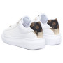 Sneaker donna Guess Fireup white D27GU16 FLTFRELEA12