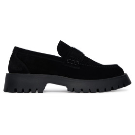Scarpe uomo Guess mocassino Gorizia nero U27GU09 FMTZIASUE14