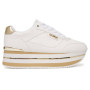 Scarpe donna sneaker Guess Hansin4 white/platino D27GU17 FLJHN4ELE12