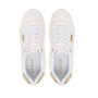 Scarpe donna sneaker Guess Hansin4 white/platino D27GU17 FLJHN4ELE12