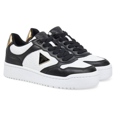 Sneaker donna Guess Miram6 black/brown D27GU21 FLJMI6FAL12