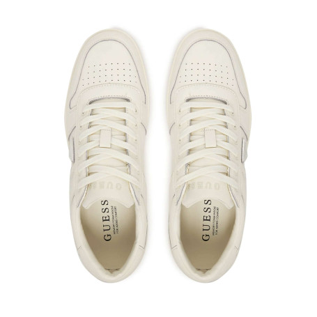 Scarpe uomo Guess sneaker Uddent white U27GU10 FMJUDDLEL12