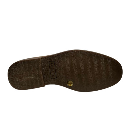 Scarpe uomo mocassino Guess Driftkin in pelle scamosciata brown U27GU12 FMTDRISUE14