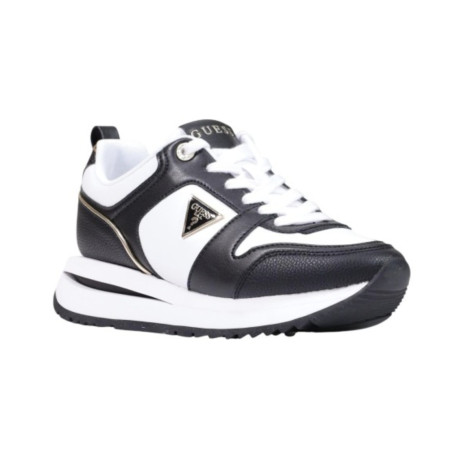 Scarpe donna sneaker Guess Evory white/ black D27GU22 FLTEVRELE12