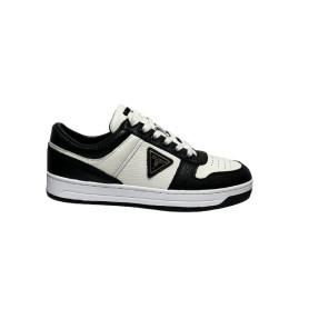 Scarpe uomo Guess sneaker Uddent5 white/black U27GU13 FMTUDDELE12
