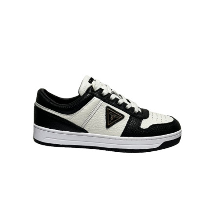 Scarpe uomo Guess sneaker Uddent5 white/black U27GU13 FMTUDDELE12