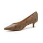 Décolleté Guess a punta tc 40  Casen beige brown D27GU25 FLTC2SFAL08