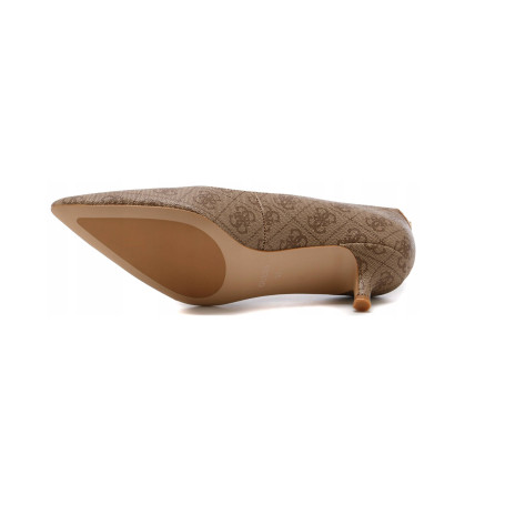 Décolleté Guess a punta tc 40  Casen beige brown D27GU25 FLTC2SFAL08