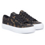 Scarpe donna sneaker Guess Jelexa10 in ecopelle brown logo D27GU27 FLTJ10FAL12