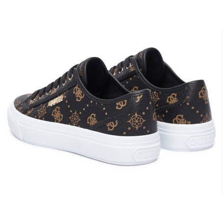 Scarpe donna sneaker Guess Jelexa10 in ecopelle brown logo D27GU27 FLTJ10FAL12