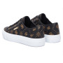 Scarpe donna sneaker Guess Jelexa10 in ecopelle brown logo D27GU27 FLTJ10FAL12
