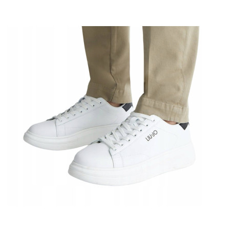 Sneaker uomo Liu-Jo Big 01 white/black U27LJ02 7B4027 PX474 S1005