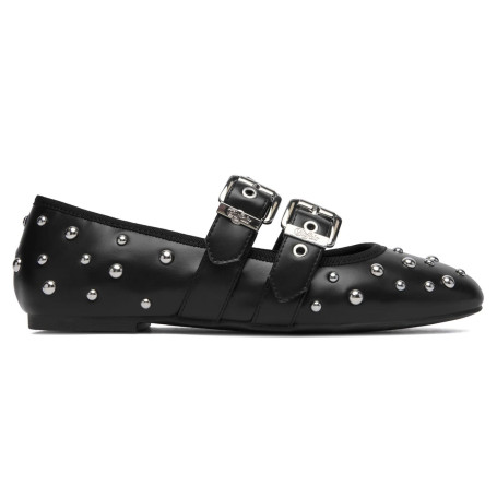 Ballerina donna Buffalo Daphne stud black D27BF04 BN1620059
