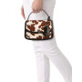 Borsa donna Guess mano/spalla Audrey cow B27GU46 RG973421