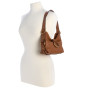 Borsa donna Guess a spalla Camden mini cognac B27GU52 BB930872