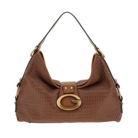 Borsa donna Guess a mano/spalla Camden cognac B27GU65 WW930818