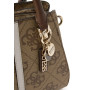 Borsa a mano/tracolla Noelle II latte logo/brown B27GU71 SS967207